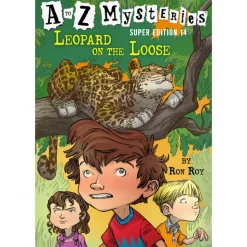 A to Z Mysteries Super Edition #14: Leopard on the Loose (Paperback)