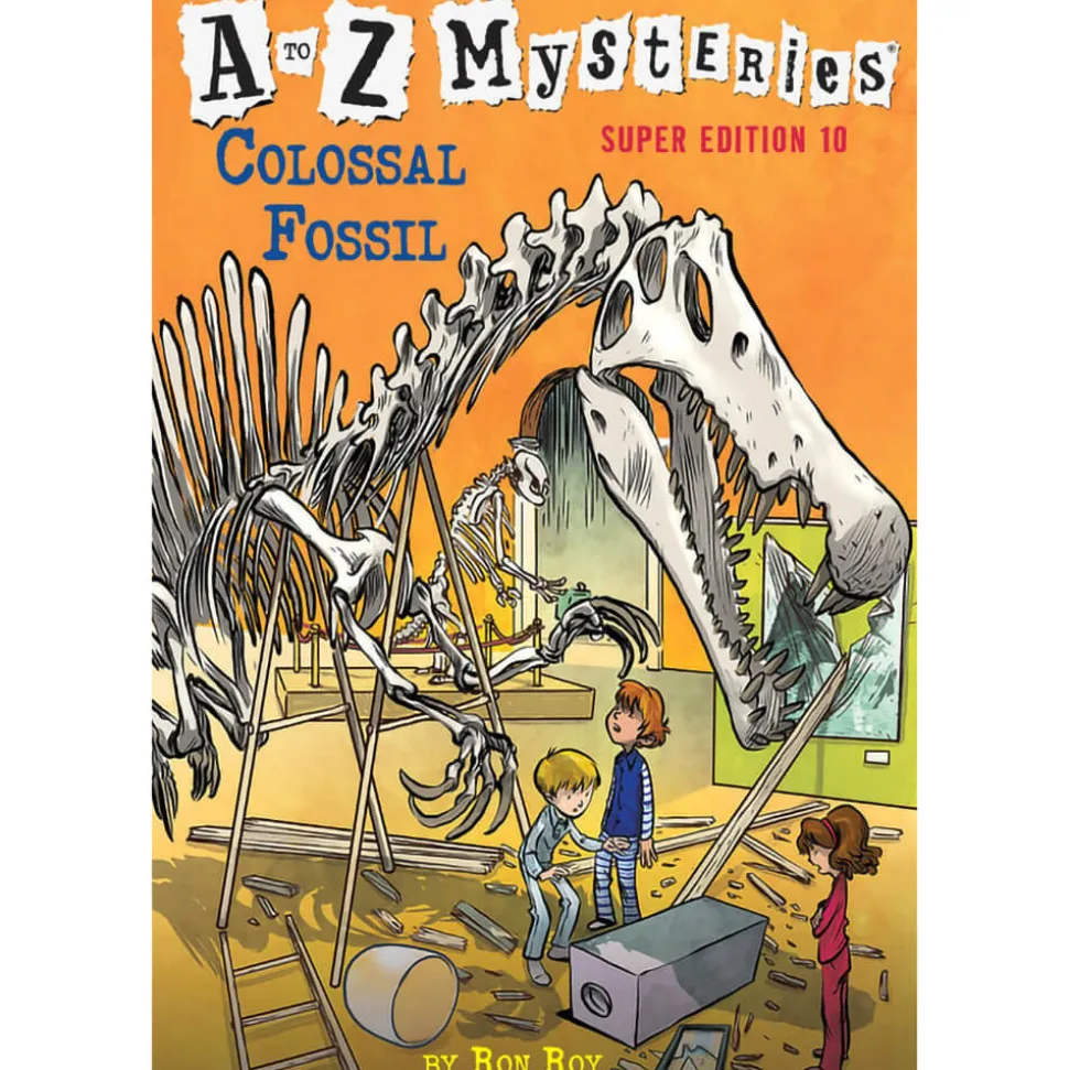 A to Z Mysteries Super Edition #10: Colossal Fossil (Paperback)