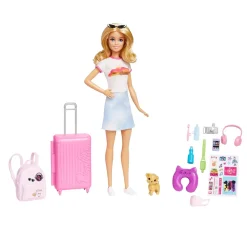 Barbie Adventures Malibu Travel Doll and Acessory Play Set