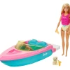 Barbie Doll Boat Playset with Accessories