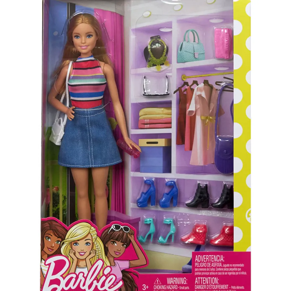 Barbie Doll with Blonde Hair and Accssories