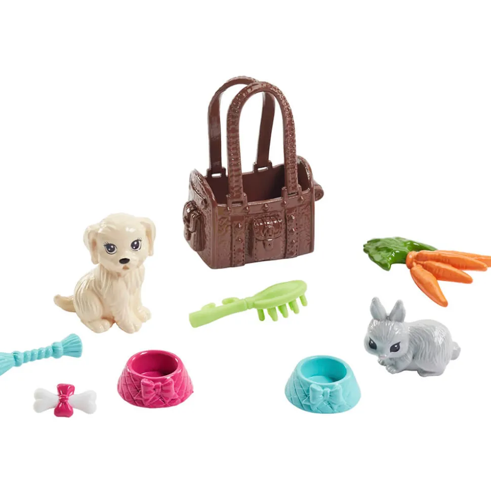 Barbie Dolls and Pets Playset