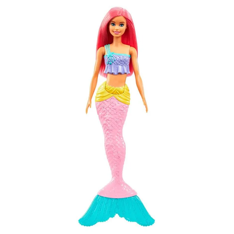 Barbie Dreamtopia Mermaid - Pink Hair and Purple top