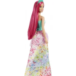 Barbie Dreamtopia Royal Doll With Dark-Pink Hair Wearing Removable Ski