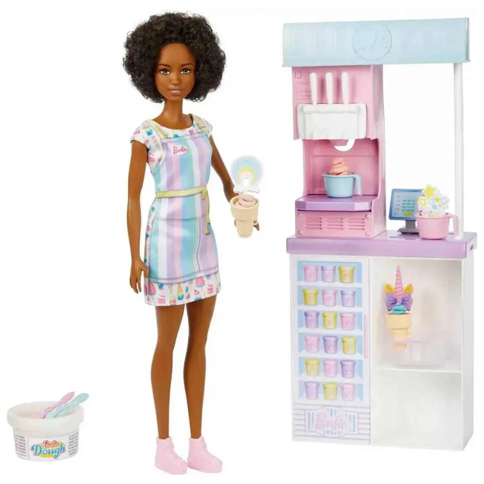 Barbie Ice Cream Shop Playset