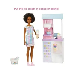 Barbie Ice Cream Shop Playset