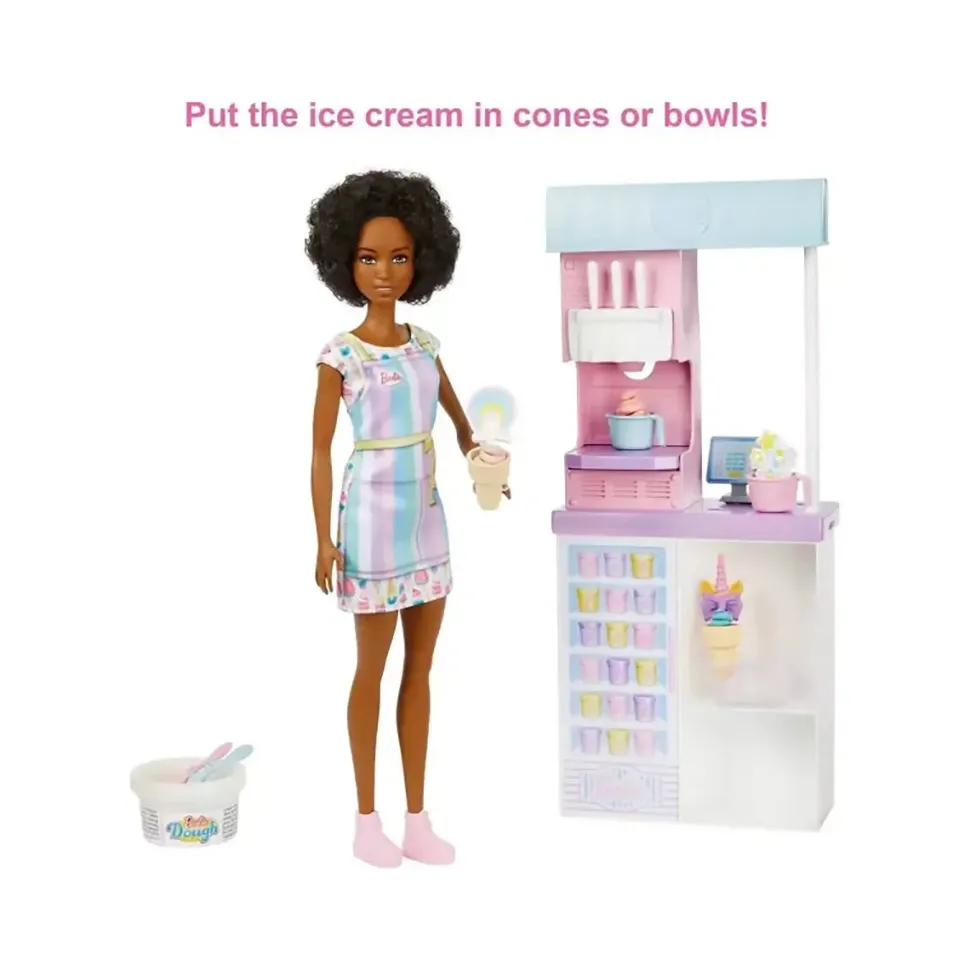 Barbie Ice Cream Shop Playset