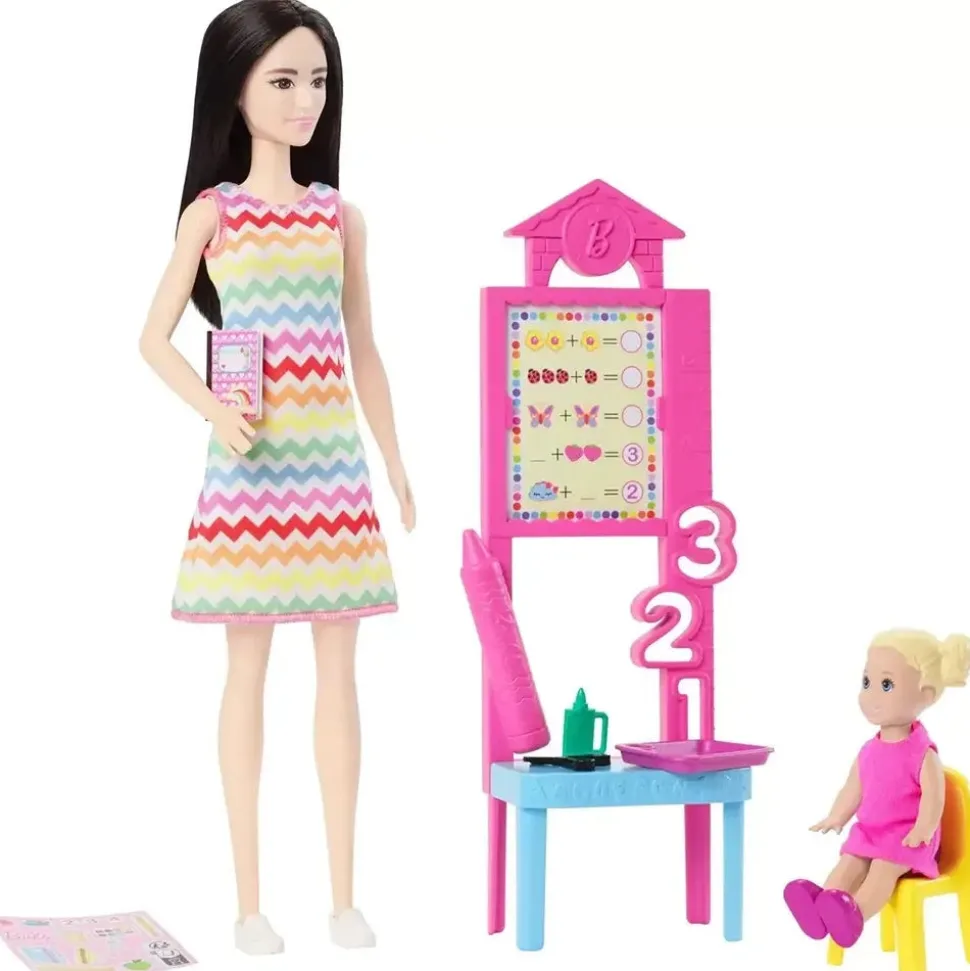 Barbie You Can Be Anything Teacher With Blonde Fashion Doll