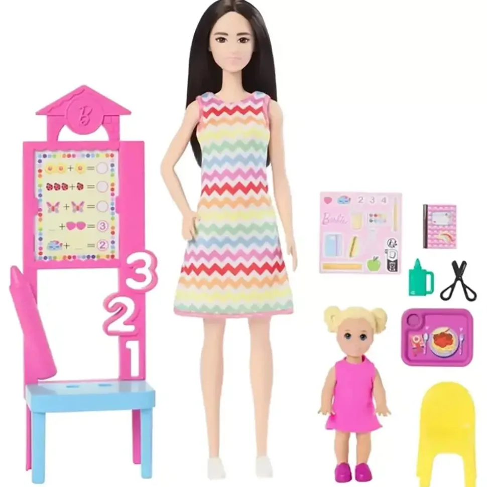 Barbie You Can Be Anything Teacher With Blonde Fashion Doll
