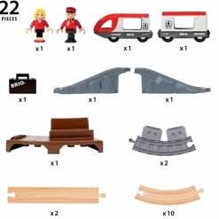 BRIO World Starter Travel Train Set