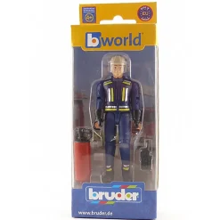 Bruder bworld Fire Man 1:16 Scale Figure