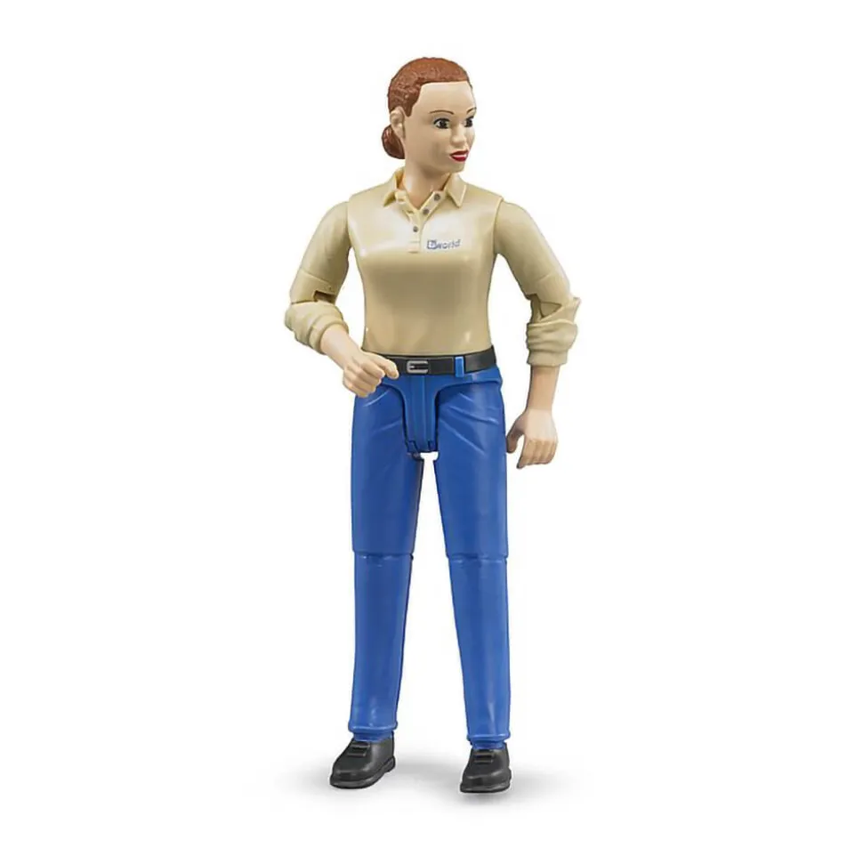 Bruder bWorld Woman with Light Skin&Blue Jeans