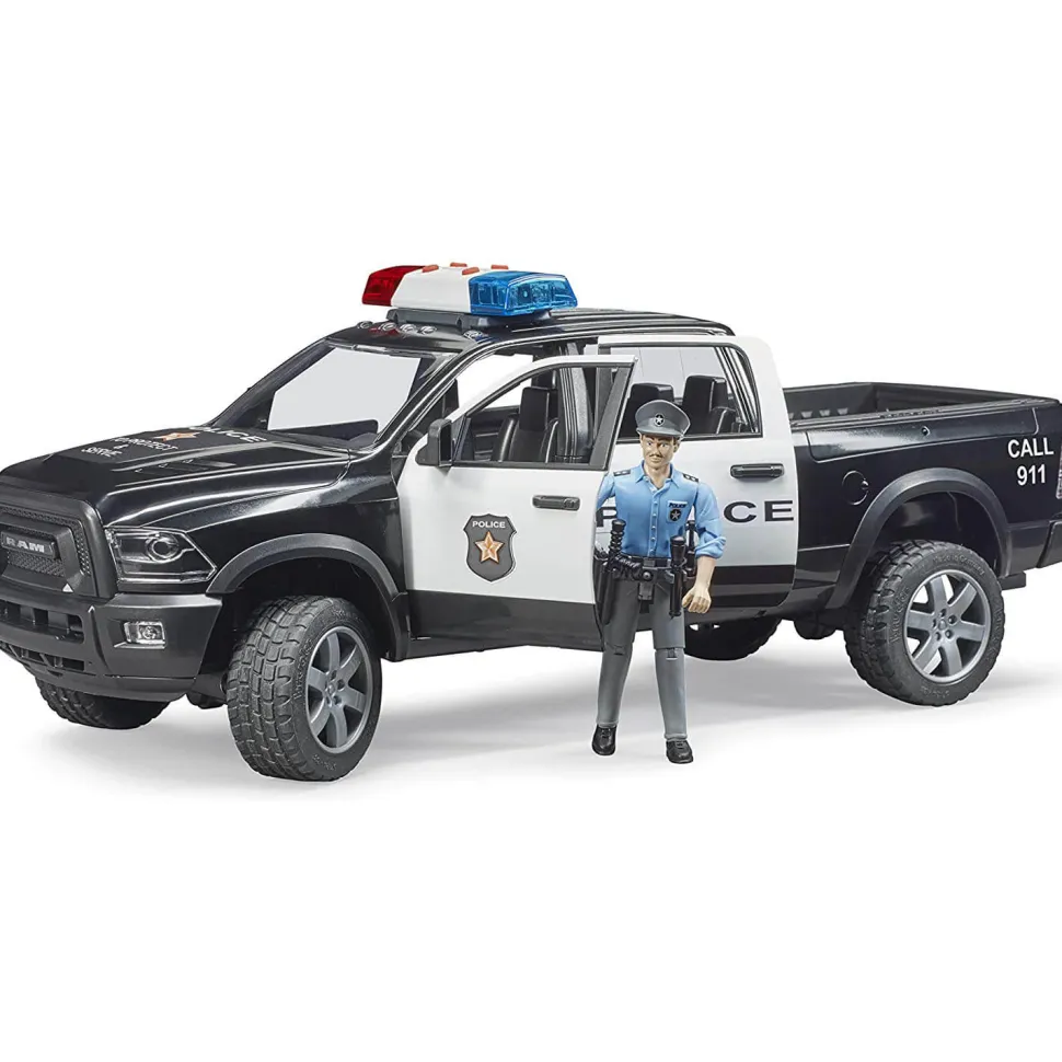 Bruder Dodge RAM Police Vehicle with Policeman
