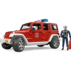 Bruder Jeep Wranger Unlimited Rubicon with Firefighter