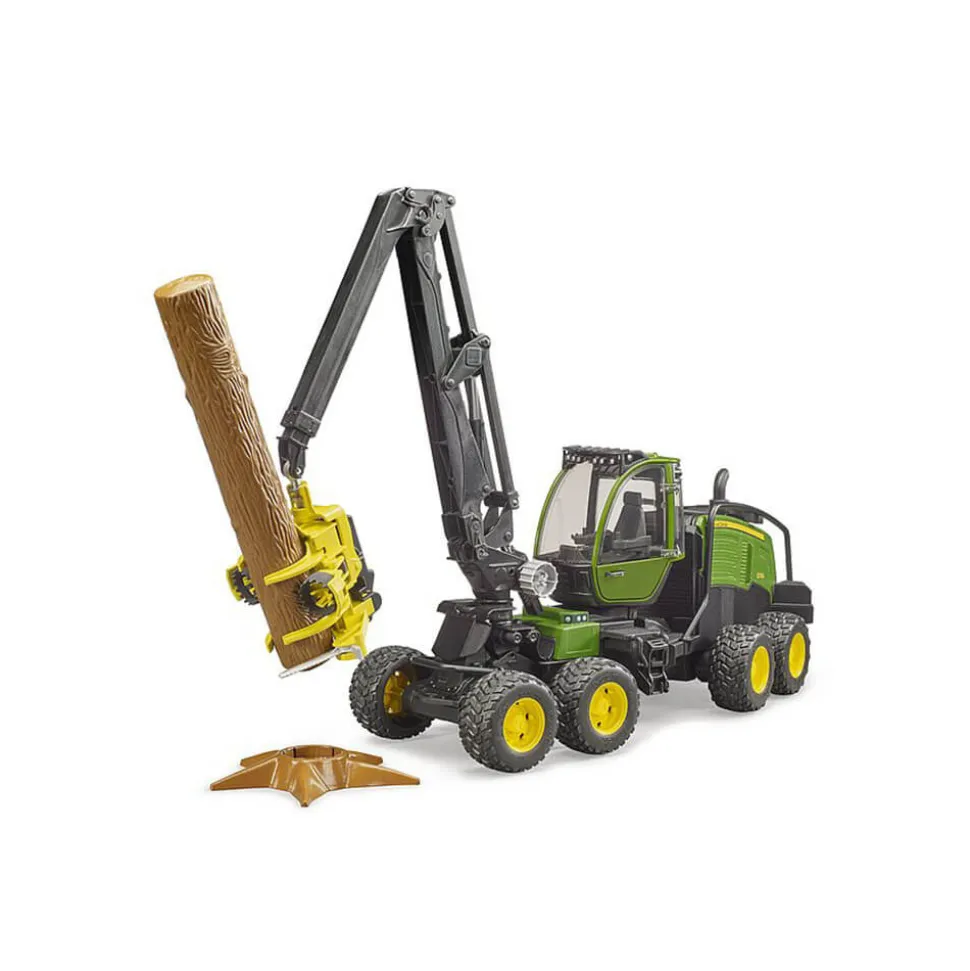 Bruder John Deere Harvester 1270G with Logs