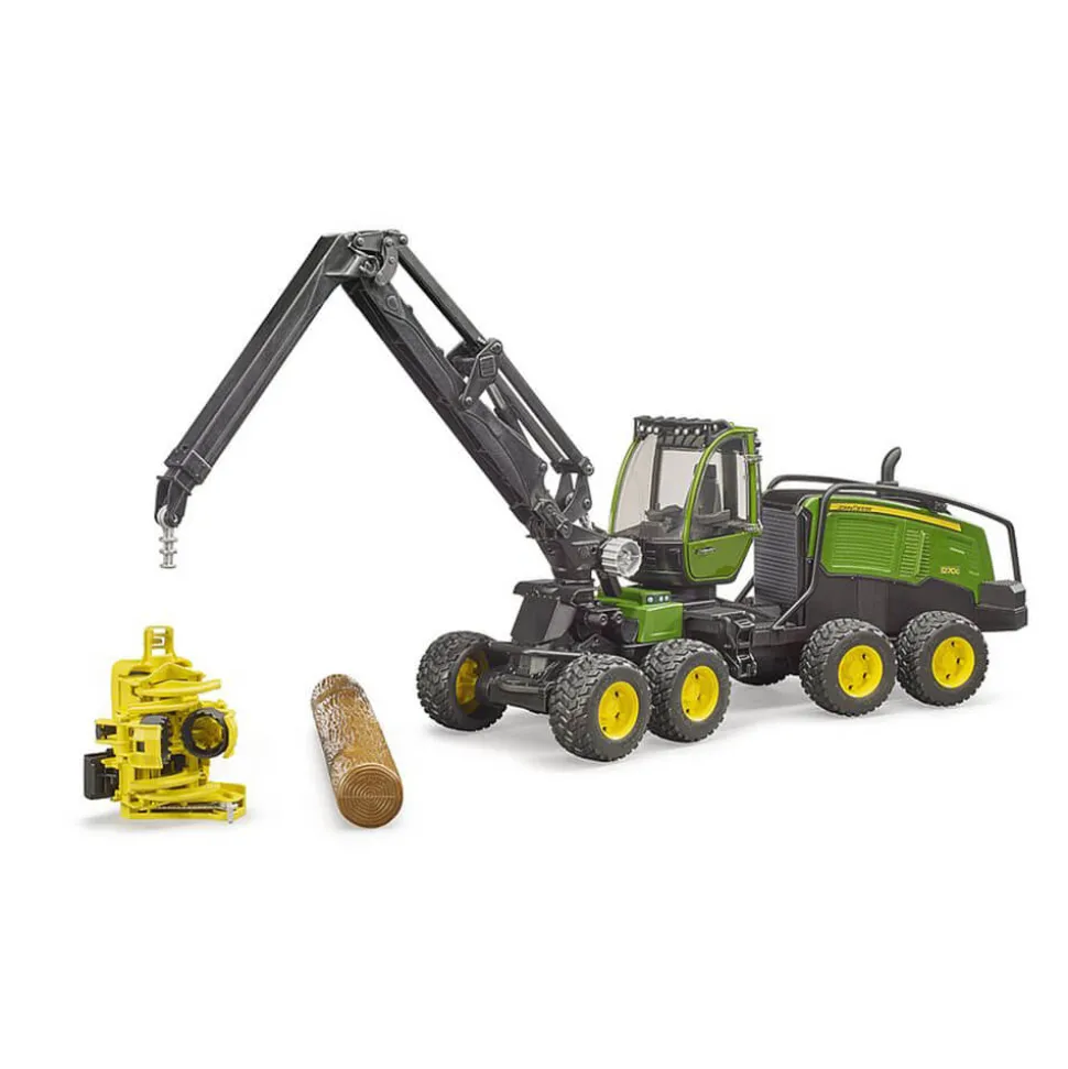 Bruder John Deere Harvester 1270G with Logs
