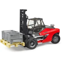 Bruder Linde HTI60 Fork Lift&Cages