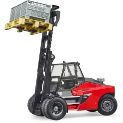 Bruder Linde HTI60 Fork Lift&Cages
