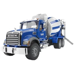 Bruder Mack Granite Cement Mixer 1:16 Scale