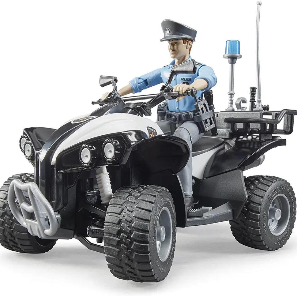 Bruder Police Quad with Policeman&Accessories