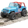 Bruder Pro Series Jeep Blue Cross Country Racer with Driver