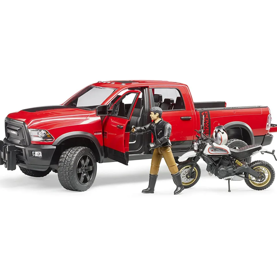 Bruder RAM 2500 Power Wagon&Ducati