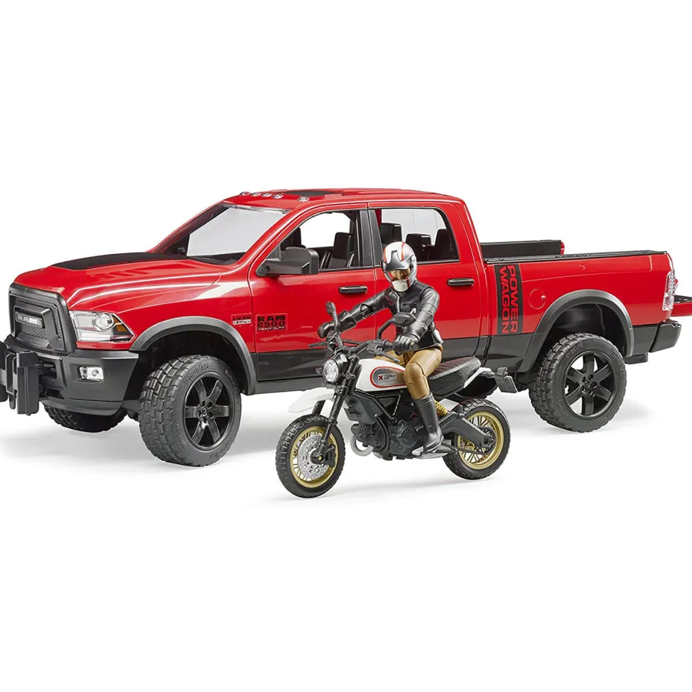 Bruder RAM 2500 Power Wagon&Ducati