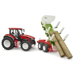 Bruder Roadmax Tractor with Forwarding Trailer 1:16 Scale Vehicle