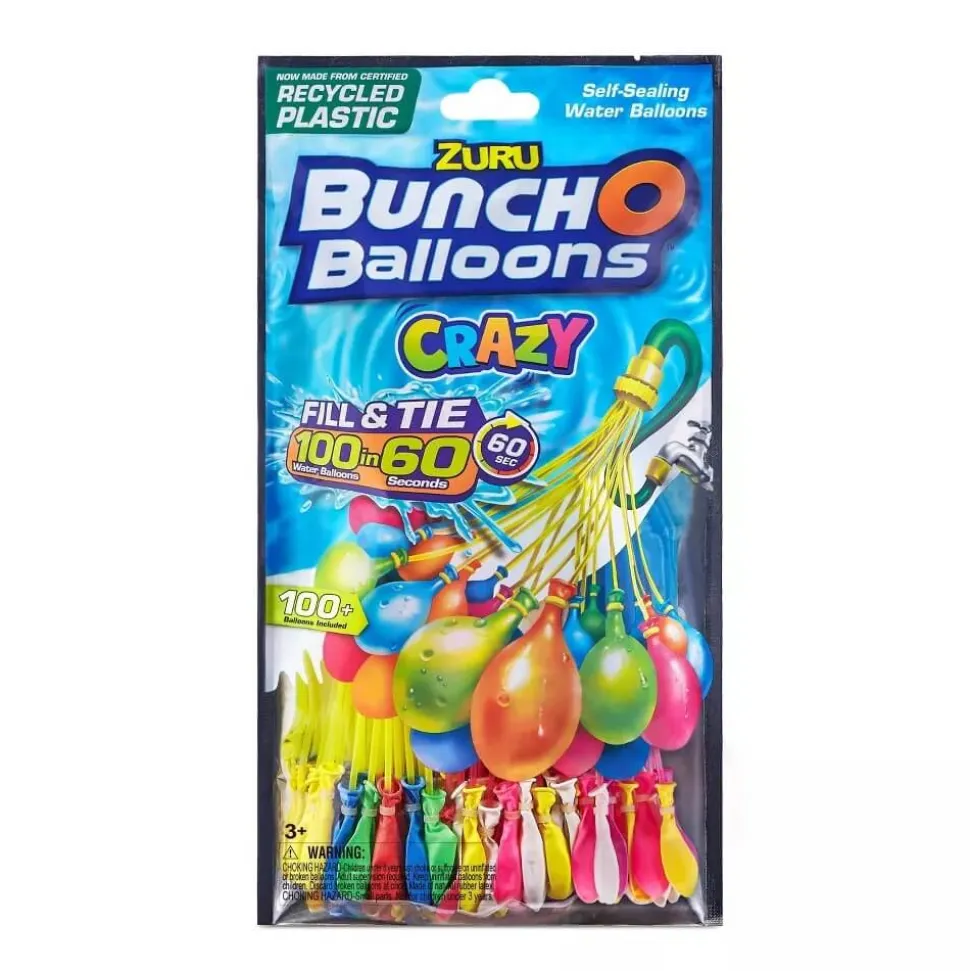 Bunch O Balloons 3pk Rapid-Filling Self-Sealing Tropical Colored Water Balloons