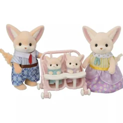 Calico Critters Fennec Fox Family Doll Set