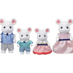 Calico Critters Marshmallow Mouse Family Doll Set
