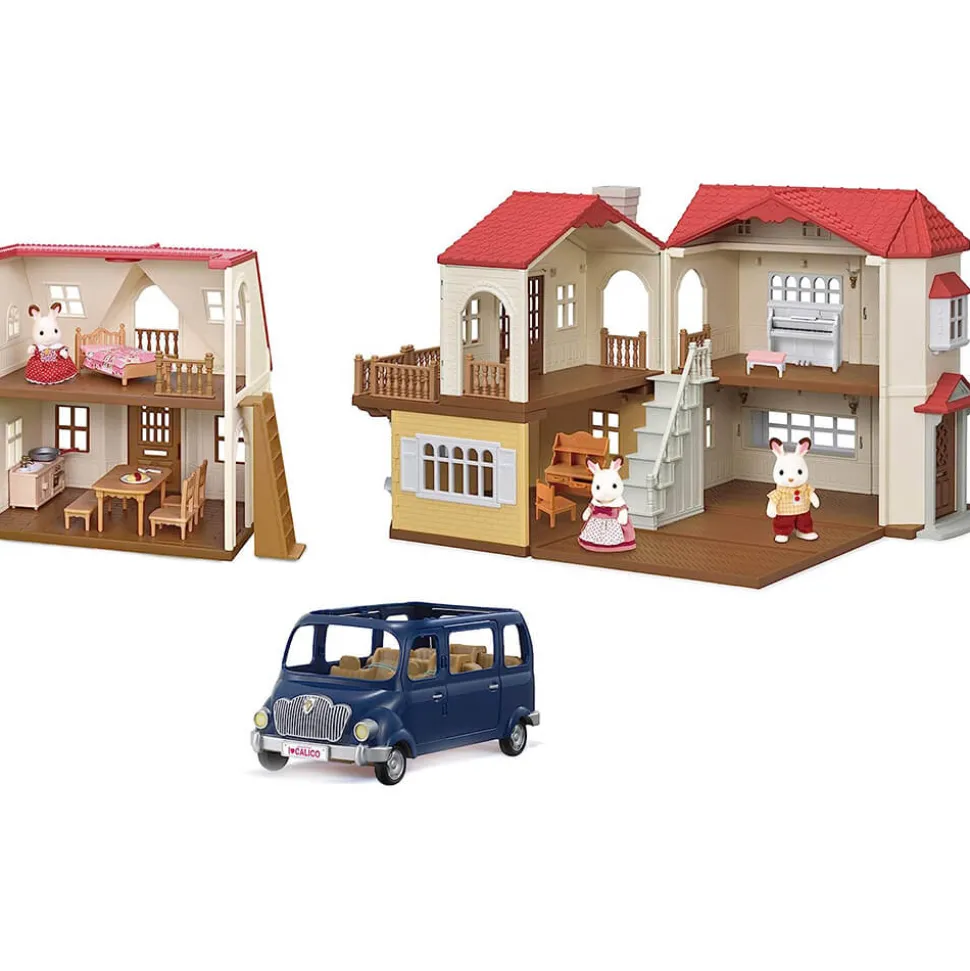 Calico Critters Red Roof Grand Mansion Gift Set