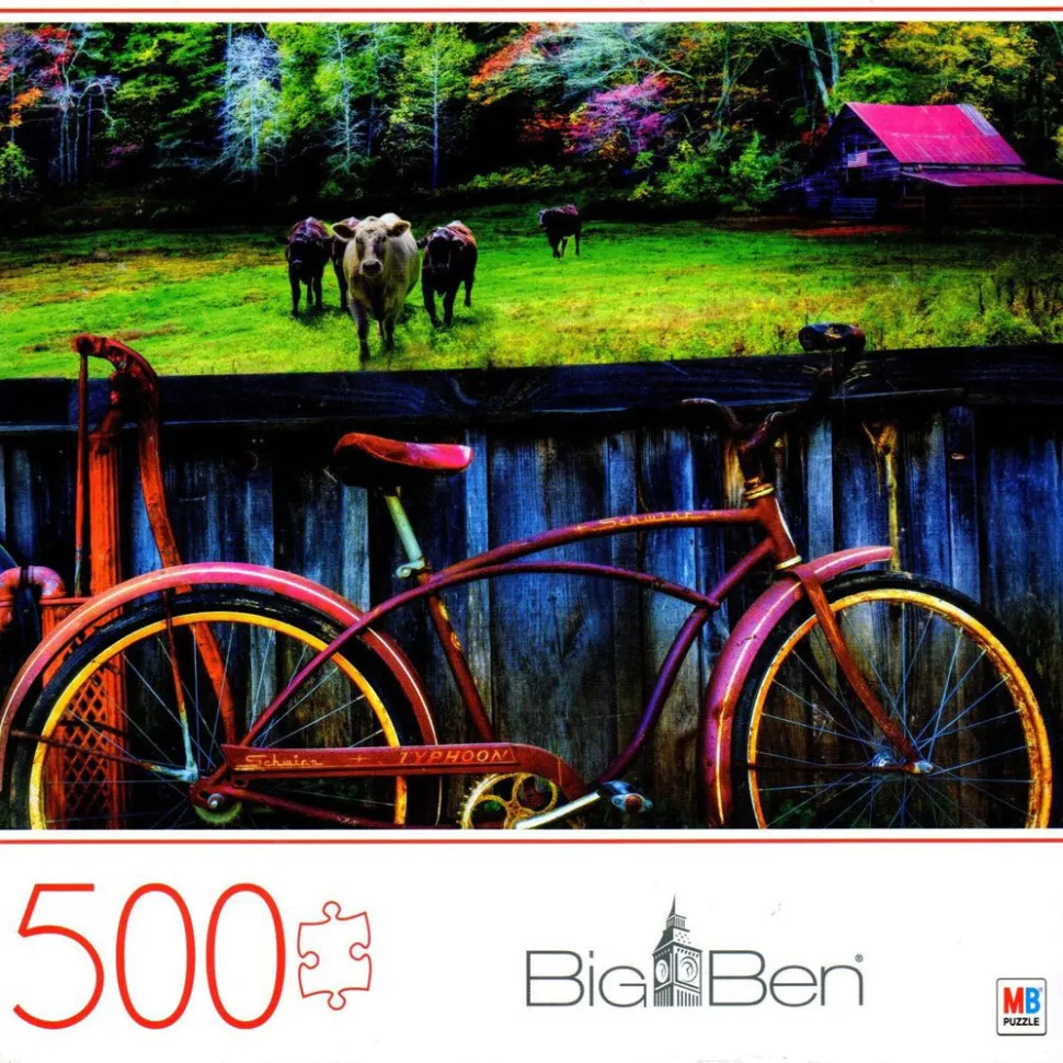 Cardinal Big Ben Country Rust 500 Piece Puzzle