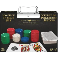 Cardinal Classics 200-Piece Aluminum Case Poker Set