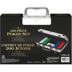 Cardinal Classics 200-Piece Aluminum Case Poker Set