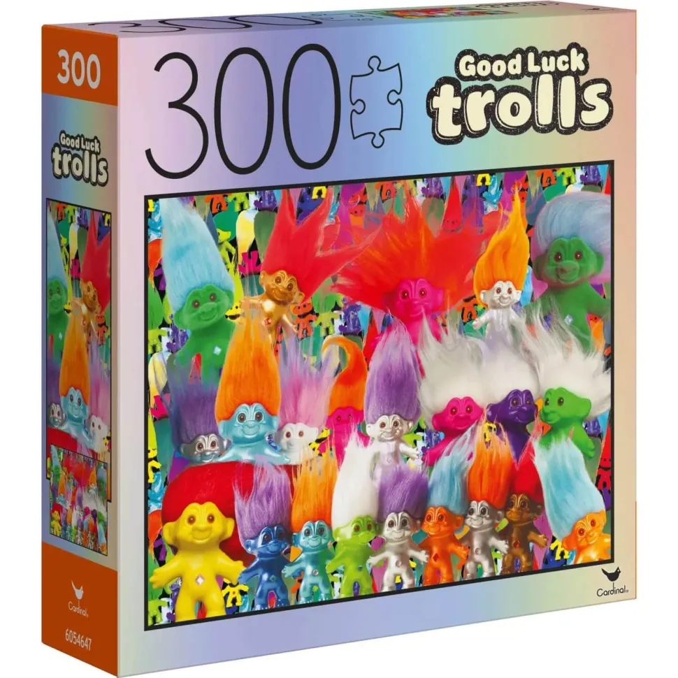 Cardinal Good Luck Trolls 300 Piece Puzzle