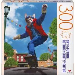 Cardinal Pop Culture: Cats to the Future 300 Piece Jigsaw Puzzle