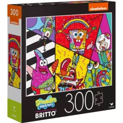 Cardinal Spongebob Squarepants Retro Puzzle