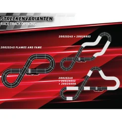 Carrera Evolution Flames and Fame Slot Car Set
