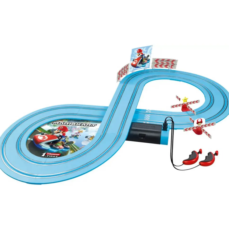 Carrera FIRST Mario First-Mario vs Peach 1:50 Scale Slot Car Racing Set