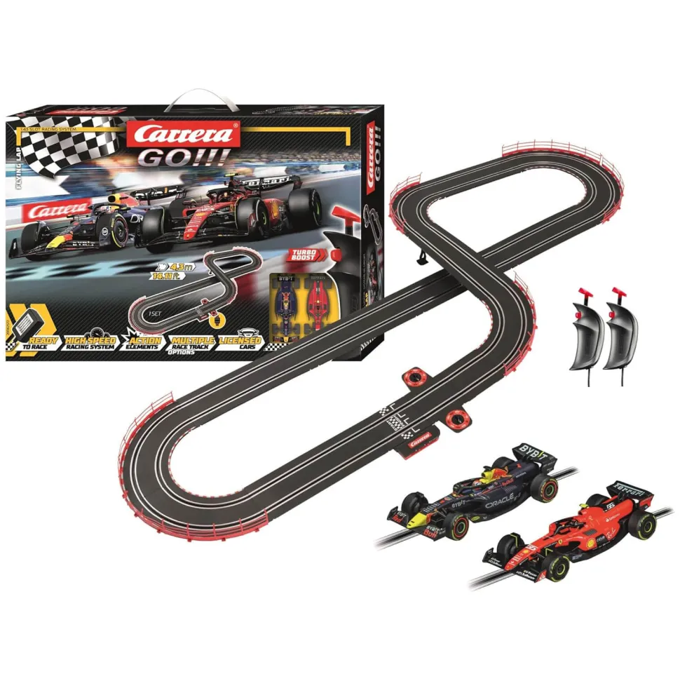 Carrera GO!!! Flying Lap Slot Car Set