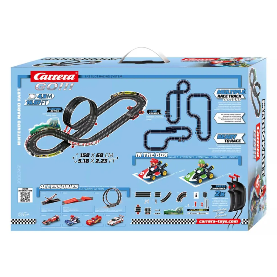 Carrera Go!!! Nintendo Mario Kart 1:43 Scale Slot Car Racing System