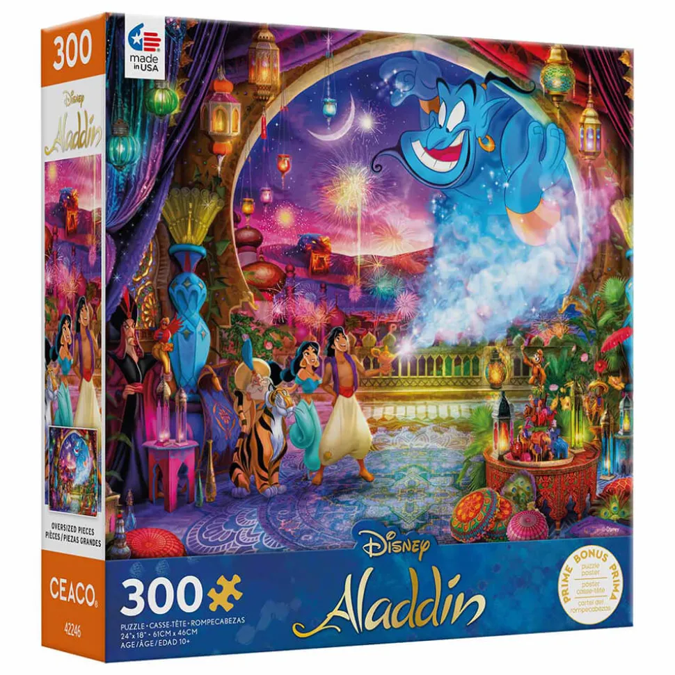 Ceaco Disney's Aladdin 300 Piece Jigsaw Puzzle