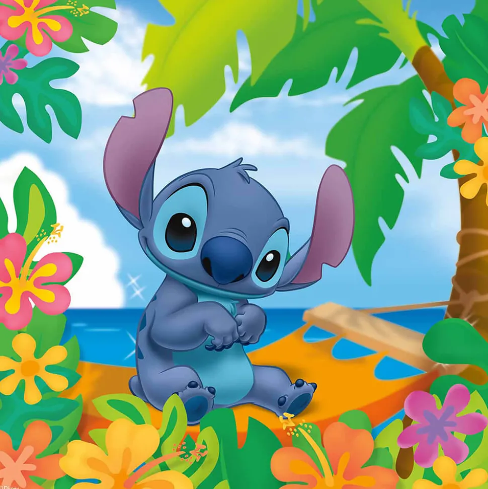 Ceaco Disney's Stitch Flower Power 200 Piece Jigsaw Puzzle