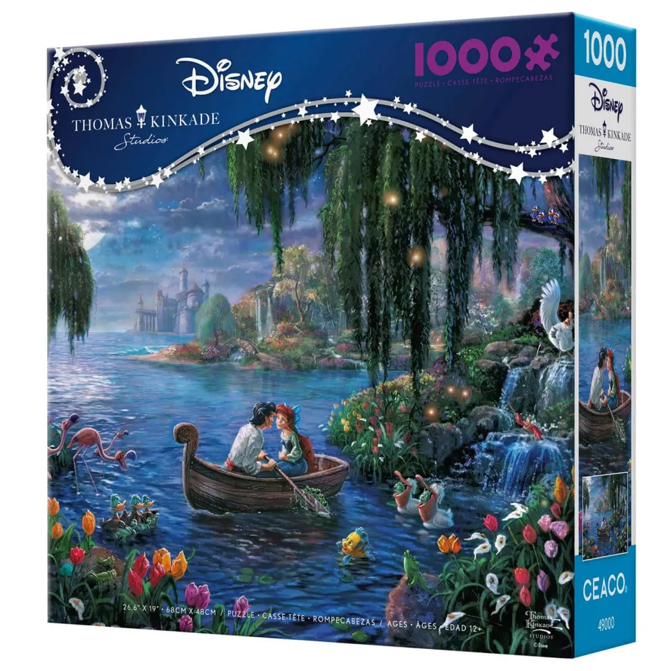 Ceaco Thomas Kinkade Disney's The Little Mermaid II 1000 Piece Jigsaw