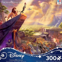 Ceaco Thomas Kinkade Disney Lion King Oversized 300 Piece Jigsaw Puzzl