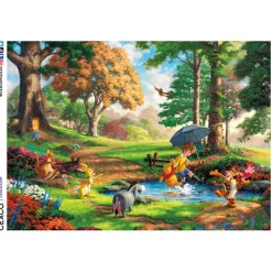 Ceaco Thomas Kinkade Disney's Winnie the Pooh 1000 Piece Jigsaw Puzzle