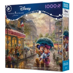 Ceaco Thomas Kinkade Disney's Mickey and Minnie in Paris 1000 Piece Ji