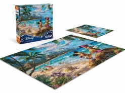 Ceaco Thomas Kinkade Disney's Mickey and Minnie in Hawaii 300 Piece Ji