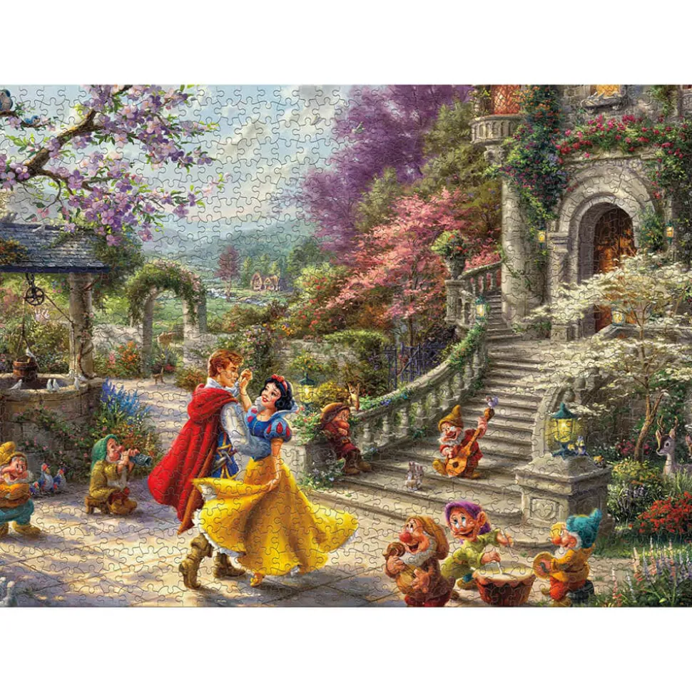 Ceaco Thomas Kinkade Disney's Snow White Dancing in the Sunlight 1000